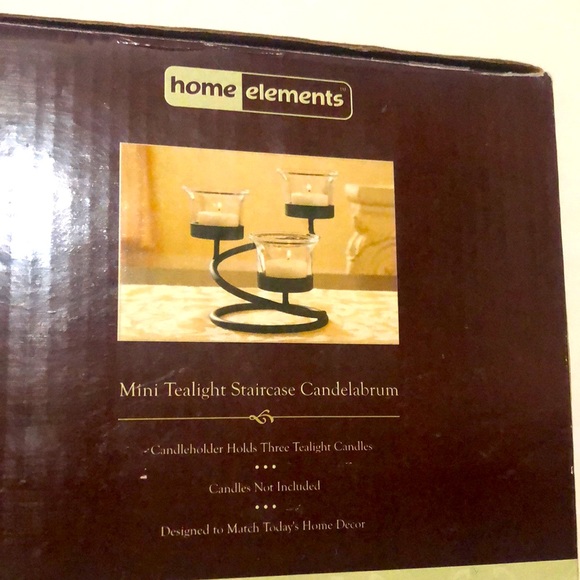 Home Elements Mini Tealight Staircase Candelabrum - Picture 3 of 3